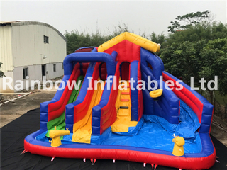 RB6100(6.58x6.4x4.5m) Inflatable Slide For Sale,Popular Slide For Kids