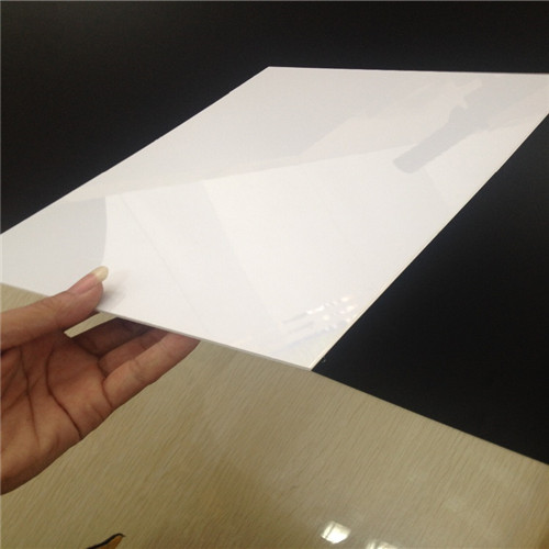 Glossy White PVC Sheets Glossy White PVC Sheets