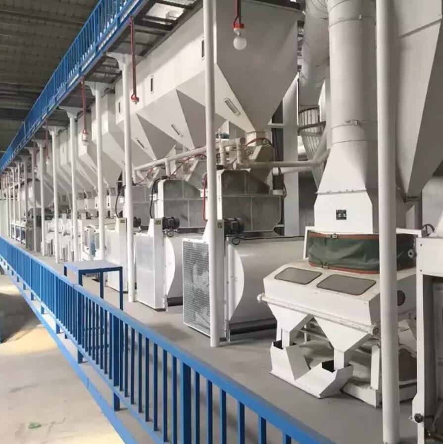 rice milling process ຂະບວນການຜະລິດເຂົ້າ