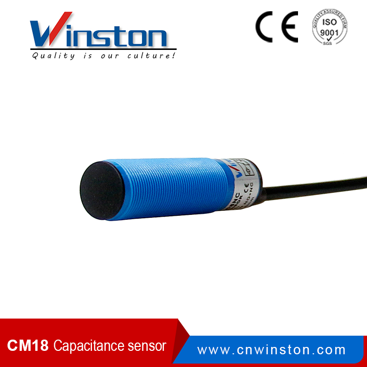 CM18 NPN PNP Interruptor de sensor de proximidad capacitivo de plástico / metal
