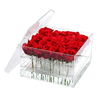 Transparent Acrylic Box With Lid Rose Box Acrylic Flower Display Box