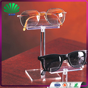Acrylic Glasses Rack Clear Sunglass Display Luxury Used Glass Display Cases