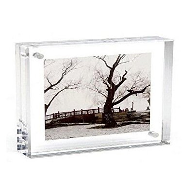Wholesale Customized Crystal Clear Acrylic Magnetic Photo Frames