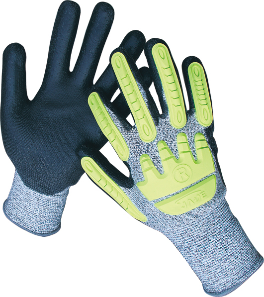 TPR NITRILE SANDY FINISH CUT RESISTANCE GLOVES