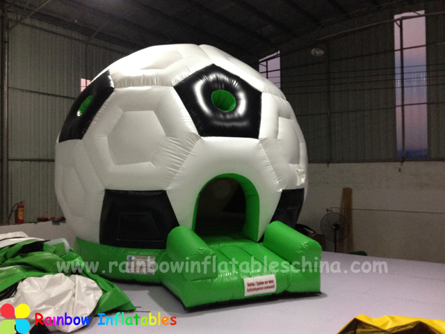 RB1015（dia 4m ）Inflatables Small Football Shape Bouncer