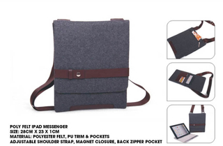 for iPad Messenger Bag, Tablet Laptop Bag