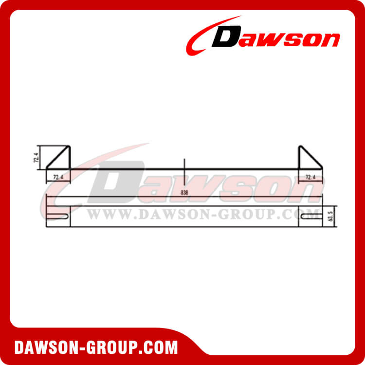 Portabobinas de servicio liviano - Barras de cabrestante para camiones de plataforma - Dawson Group