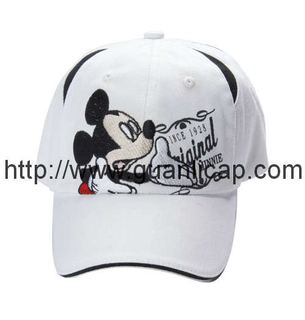 Emb. sports fashion cap for kids