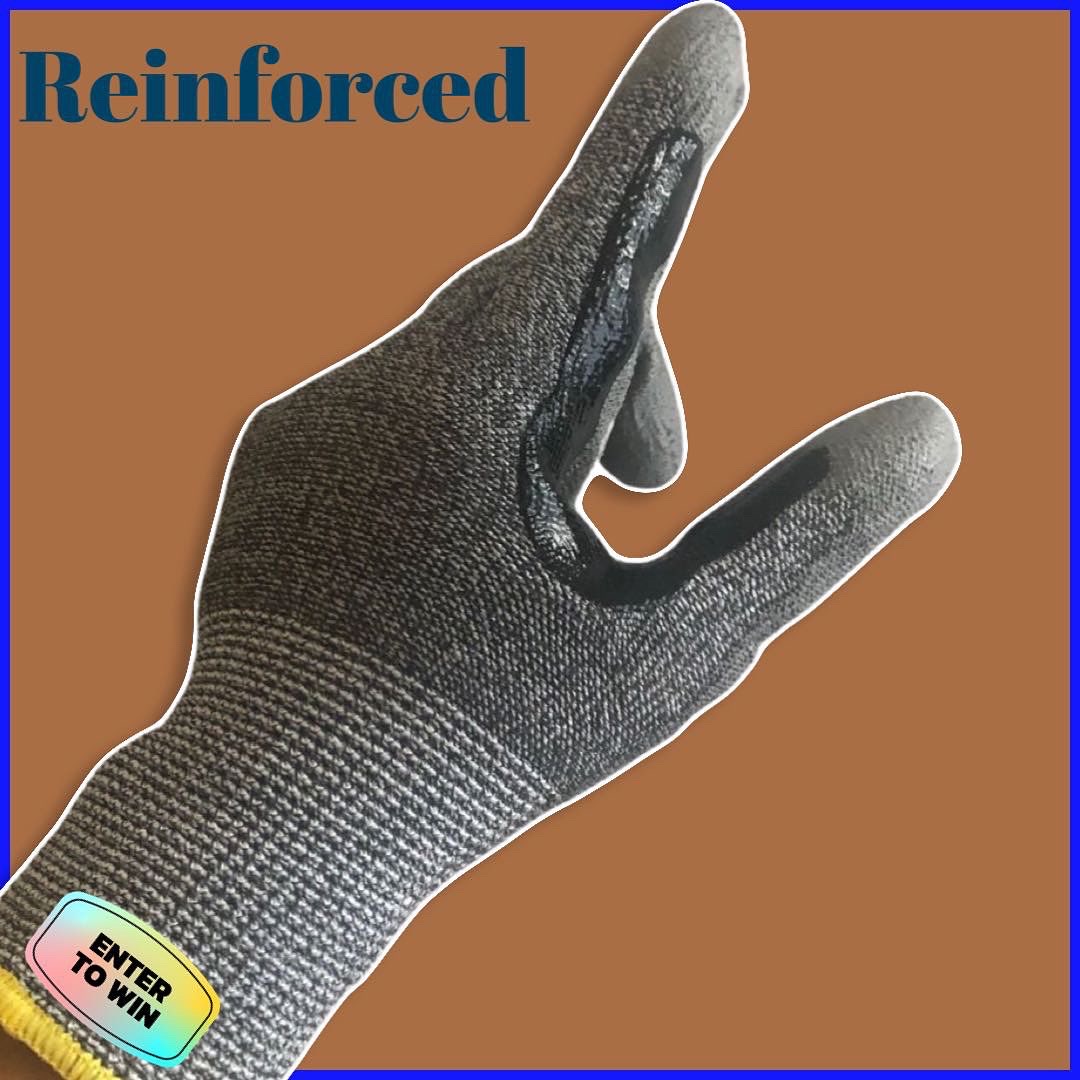 A6 Cut Resistance Gloves , Reinfoced PU Coated GLoves 