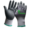 15 Gauge Maxflex micro nitrile coated safety work gloves 