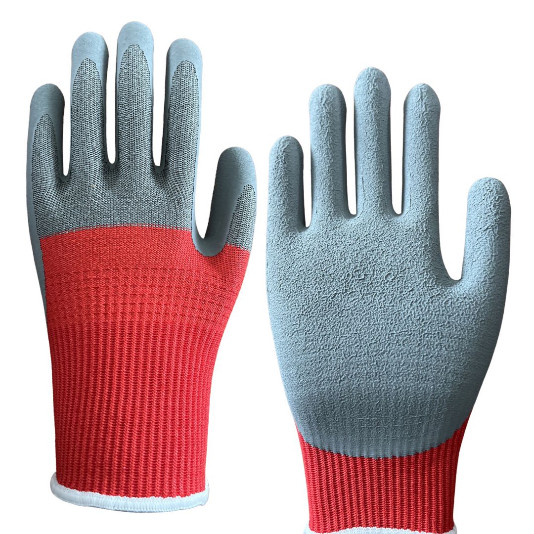 CUT RESISTANCE GLOVES CUT 5 LATEX COATED GLOVES 