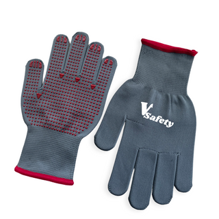 PVC DOTTED SAFETY WORK GLOVES 