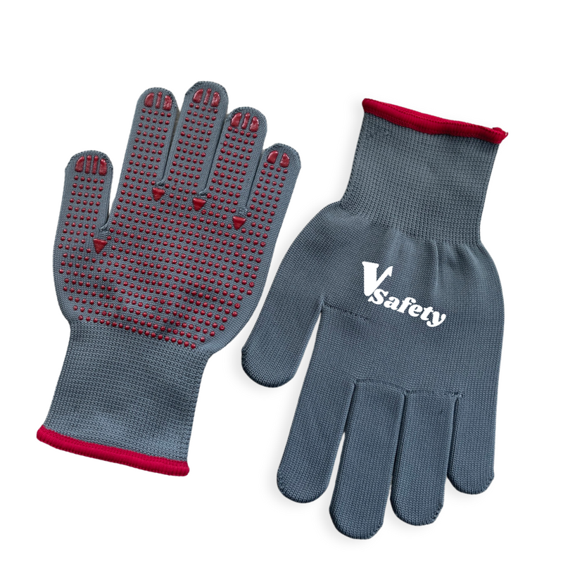 PVC DOTTED SAFETY WORK GLOVES 