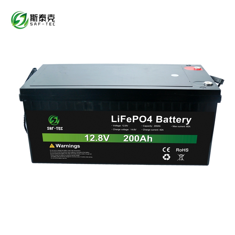 STC12-200M 12.8V 200AH Solar Battery Power for Home Energy LiFePO4 Battery