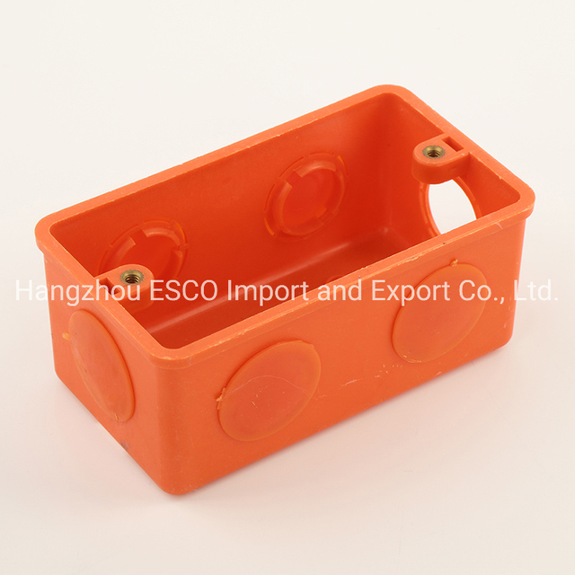 Plastic ASTM Electrical Switch Outlet Box Conduit Pipe Fitting