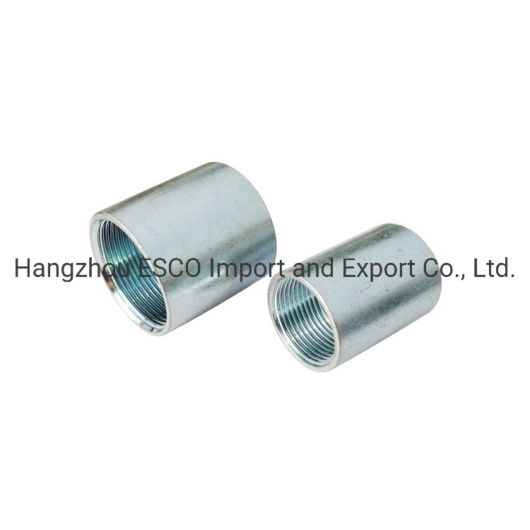 Galvanized Hot Dip Steel Conduit Fitting Coupling For Emtimc Conduit 7445