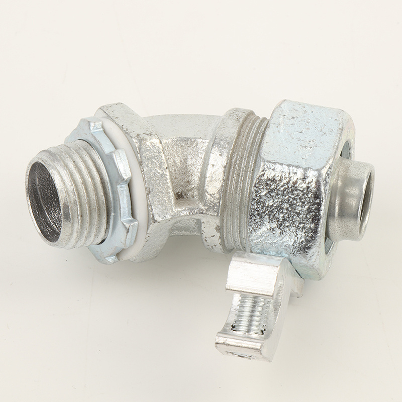 Liquid Tight Connector with Grand Steel and Zinc Plated
