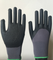 15G nylon + lycra with micro nitirle 3/4 dotted gloves