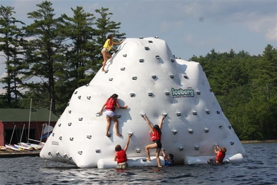Giant Iceberg Inflatable Climbing Wall