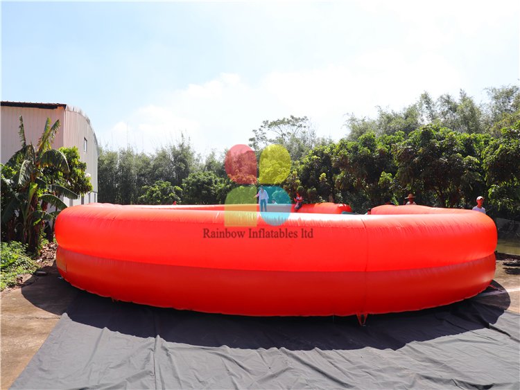 RB91021(19.8x11.5x1.2m) Inflatable Pumpkin Pad For Outdoor Sport Game 
