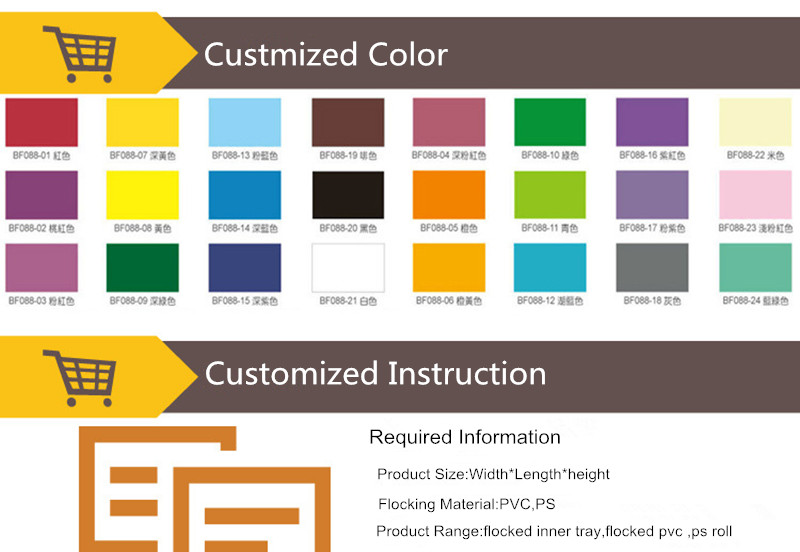 flocked ps pvc packaging1 flocked ps pvc packaging1