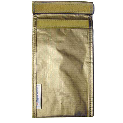Microwave RF Shielded Pouch for Cell Phone Security