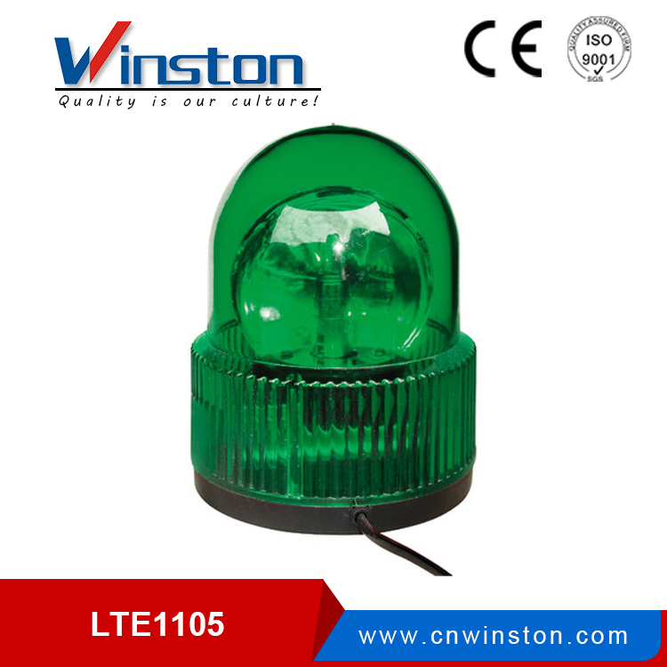 LTD-1105 Mini bombilla giratoria Luz de advertencia DC12V 24V AC 110 22V