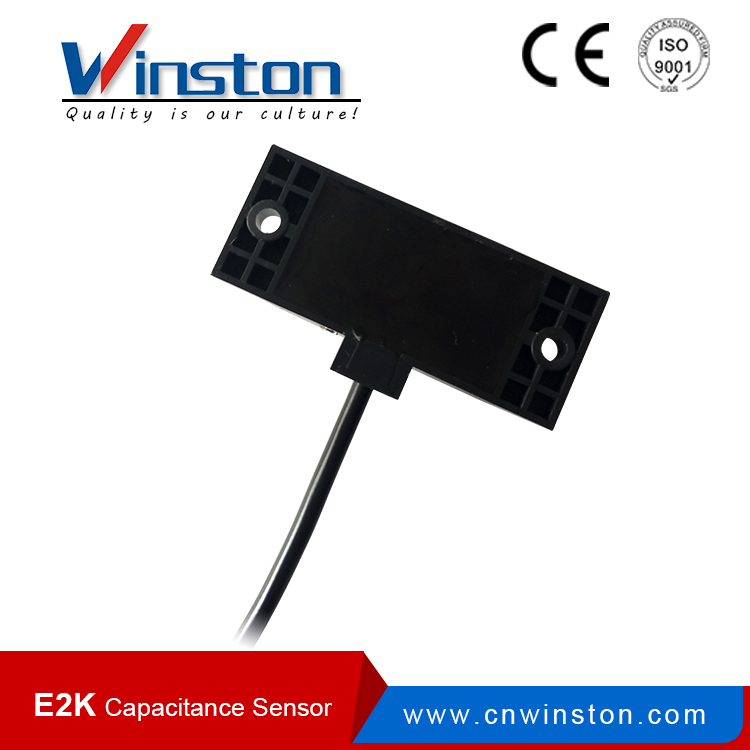 E2K-F10 Columna angular Tipo cuadrado Sensor de proximidad capacitivo de inductancia