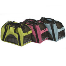 Dog soft sided comfort portable pet carrier