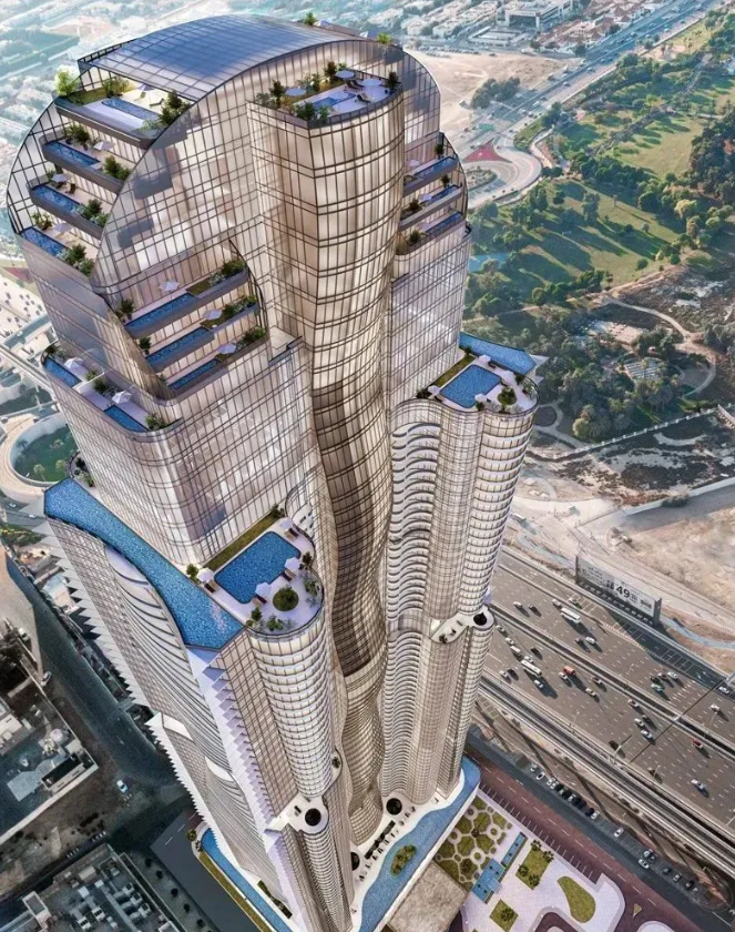  Dubai Habtoor Crystal Apartment Project 