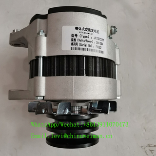 XCMG LW220 Wheel Loader Weichai Diesel Engine Parts Alternator 6RTF.62000 JFZ2722Y