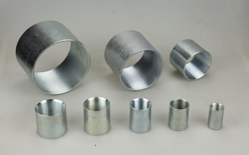 Galvanized Hot DIP Steel Conduit Fitting Coupling for EMT/IMC Conduit