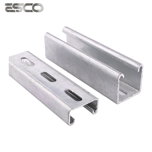 Strut Channel Hot DIP Galvanized Slotted Channel with Good Price Es4121s, Es4141s