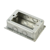 Factory Juction Junction Steel Rectangular Conduit Distribution Enclosure Metal Switch Electrical Box