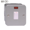 Standard Grounding Switch Sockets Wall and Switches Metal Box Hot Sale