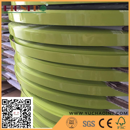 High Glossy PVC Edge Bandings for Board and Furniture