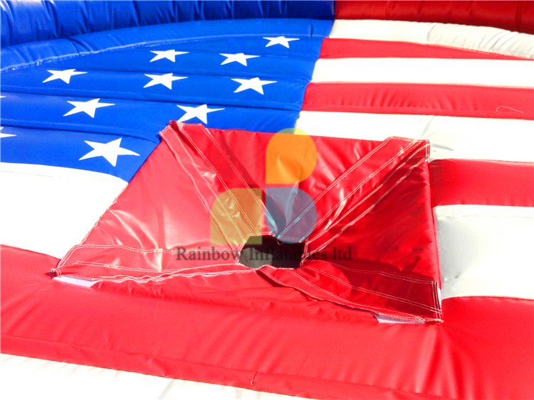 RB9124-8（dia 5m）Inflatable Bull Mattress For Outdoor Playground Sport Game or Mechanical Bull Game