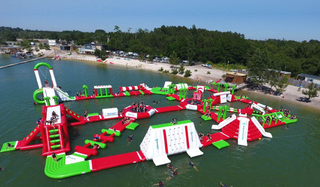 Inflatable Island Biggest Floating Water Park for Sale