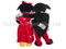 RB25010（2mH）Inflatables Mickey Minnie Funny Plush Cartoon Party Costume For Sale