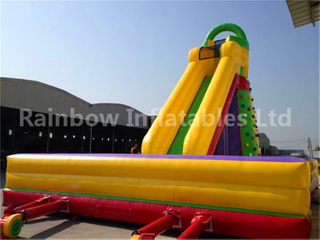 RB13012(13x8x8m) Inflatable Popular PVC Climbing Rock Game For Sale