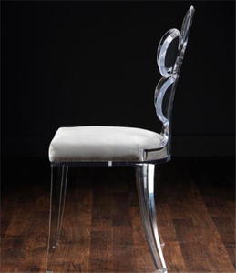 Popular Clear Dining Chair Mid Century Chair Acrylic Restaurant Daisy Chair