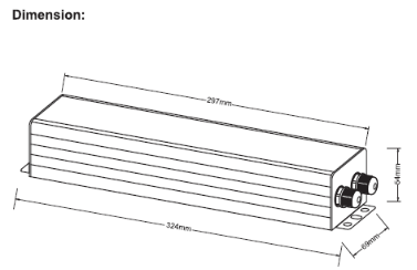 10% Output Emergency Of 100W Light 10% Output Emergency Of 100W Light