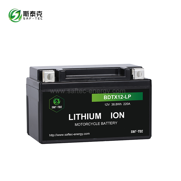 BDTX12-LP 12V 38.8Wh 220A Li-ion Battery for Motorcycle