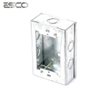 IEC 61386 Standard Galvanized Steel Chuqui Junction Box Caja 118X76X40