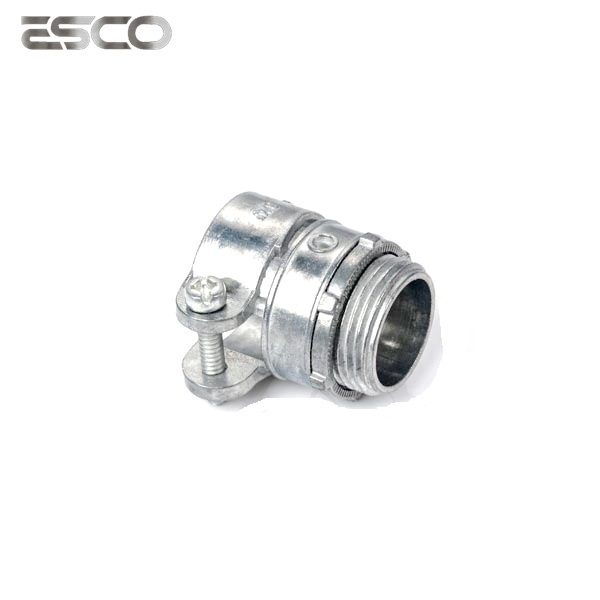 Polished Zinc Quick Couplings Squeeze Flex Connector OEM