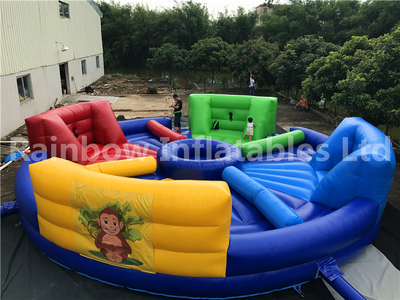 RB91019-1（dia 9m ）Inflatables four people fierce ball game