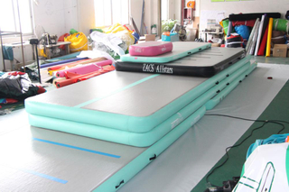 Home Gymnastics Tumbling Air Track Inflatable Floor Mat 