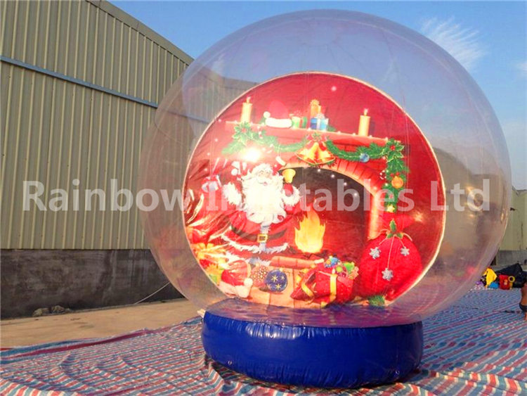 RB22040 (dia 4m) Inflatable snow ball for advertising