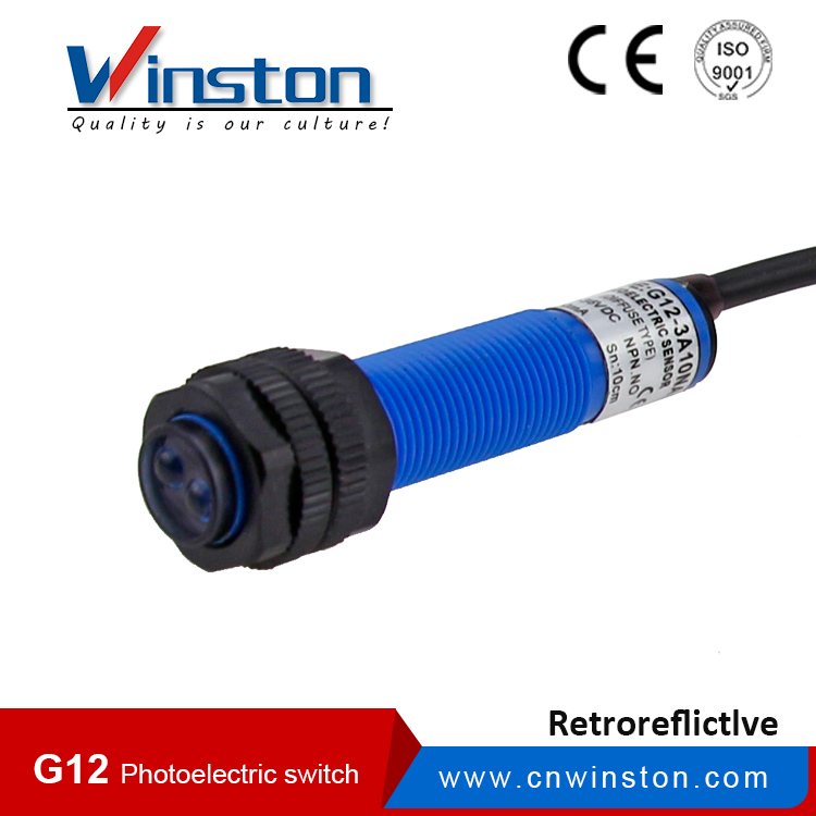 Фотоэлектрический датчик-выключатель Winston G12 PNP / NPN с CE