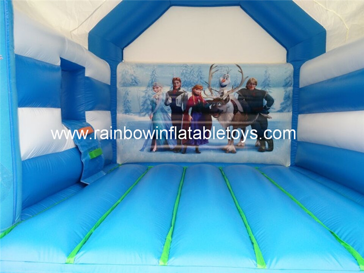 RB2014-1(5x7x5m) Inflatables Backyard Small Frozen Castle Combo